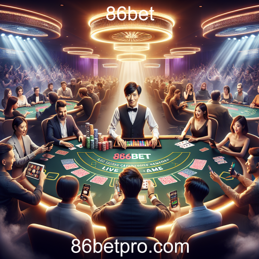 A Experiência Imersiva dos Jogos Ao Vivo na 86bet